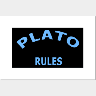 Plato Rules Posters and Art